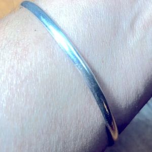 Silver Bangle Bracelet